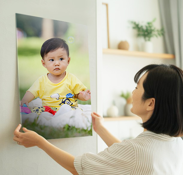 Baby first birthday hardcover photo book